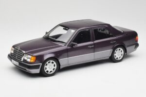 Mercedes 500 E W124 Bornit Metallic Norev 1:18 183948 Metaal
