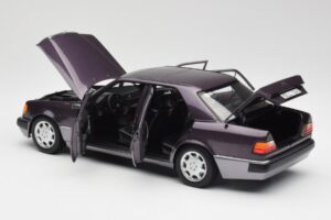 Mercedes 500 E W124 Bornit Metallic Norev 1:18 183948 Metaal — afbeelding 5 van 8
