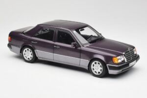 Mercedes 500 E W124 Bornit Metallic Norev 1:18 183948 Metaal — afbeelding 6 van 8