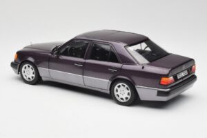Mercedes 500 E W124 Bornit Metallic Norev 1:18 183948 Metaal — afbeelding 7 van 8
