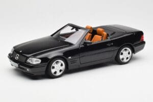 Mercedes SL 500 R129 Zwart Norev 1:18 183750 Metaal
