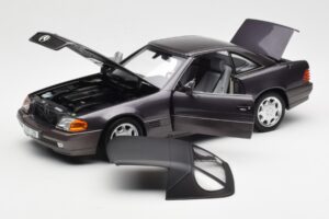 Mercedes 500 SL R129 Bornit Metallic Dealer Editie Norev 1:18 B66040655 Metaal — afbeelding 2 van 13