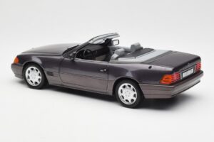 Mercedes 500 SL R129 Bornit Metallic Dealer Editie Norev 1:18 B66040655 Metaal — afbeelding 12 van 13