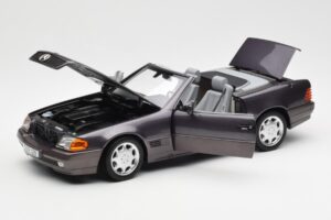 Mercedes 500 SL R129 Bornit Metallic Dealer Editie Norev 1:18 B66040655 Metaal — afbeelding 3 van 13