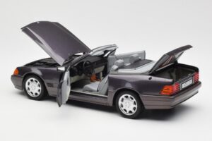 Mercedes 500 SL R129 Bornit Metallic Dealer Editie Norev 1:18 B66040655 Metaal — afbeelding 10 van 13