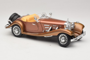 Mercedes 500K Roadster Koper Metallic Bburago 1:18 3020-P1 Metaal — afbeelding 6 van 8