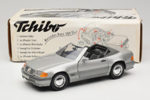 Mercedes 500SL R129 Zilver Tchibo 1:18 TC001 Metaal — afbeelding 8 van 8