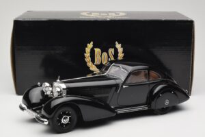 Mercedes 540K Autobahn Kurier Zwart BoS Models 1:18 BOS003 Hars — afbeelding 6 van 6