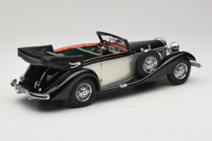 Mercedes 540K Cabriolet Zwart Zilver Cult Models 1:18 CML184-3 Metaal — afbeelding 2 van 6