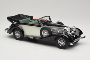 Mercedes 540K Cabriolet Zwart Zilver Cult Models 1:18 CML184-3 Metaal — afbeelding 4 van 6