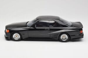 Mercedes 560 SEC W126 Koenig Zwart Otto 1:18 OT1134 Hars — afbeelding 3 van 6