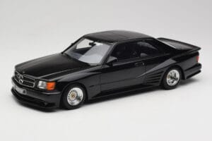 Mercedes 560 SEC W126 Koenig Zwart Otto 1:18 OT1134 Hars