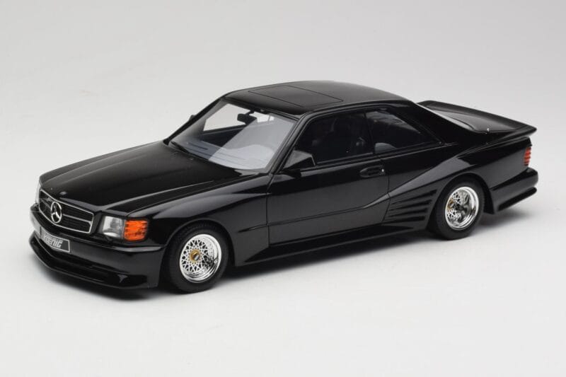 Mercedes 560 SEC W126 Koenig Zwart Otto 1:18 OT1134 Hars