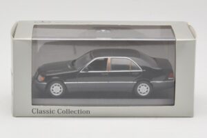 Mercedes 600 SEL W140 Black Metallic Minichamps 1:43 940035400 Metaal — afbeelding 4 van 4