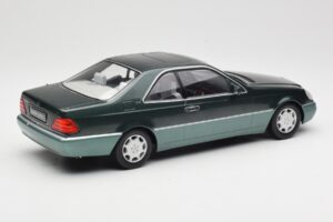 Mercedes 600 SEC W140 Coupe Green Metallic KK-Scale 1:18 KKDC180343 Metaal — afbeelding 2 van 6