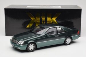 Mercedes 600 SEC W140 Coupe Green Metallic KK-Scale 1:18 KKDC180343 Metaal — afbeelding 6 van 6