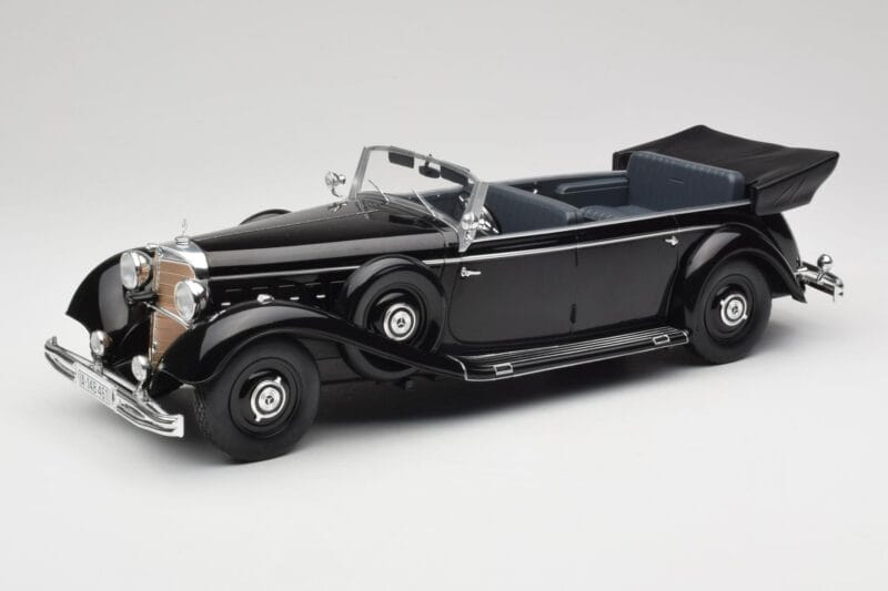 Mercedes 770 W150 Zwart MCG 1:18 MCG18207 Metaal