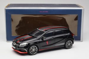 Mercedes A-Class W176 AMG Zwart Norev 1:18 183596 Metaal — afbeelding 8 van 8