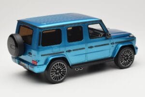 Mercedes AMG G63 W463 Hyper Blue Magno GT Spirit 1:18 GT925 Hars — afbeelding 2 van 6