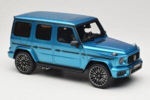 Mercedes AMG G63 W463 Hyper Blue Magno GT Spirit 1:18 GT925 Hars — afbeelding 4 van 6