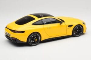 Mercedes AMG GT 43 C192 Turbo Sun Yellow NZG 1:18 B66960587 Metaal — afbeelding 3 van 8