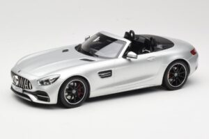 Mercedes AMG GT C Roadster R190 Zilver Norev 1:18 183453 Metaal