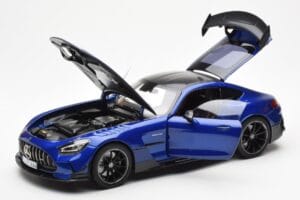 Mercedes AMG GT C190 Black Series Blauw Metallic Norev 1:18 183908 Metaal — afbeelding 2 van 8