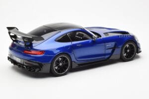Mercedes AMG GT C190 Black Series Blauw Metallic Norev 1:18 183908 Metaal — afbeelding 3 van 8