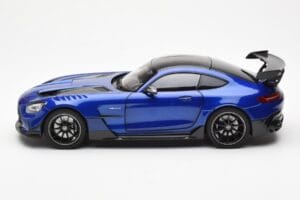 Mercedes AMG GT C190 Black Series Blauw Metallic Norev 1:18 183908 Metaal — afbeelding 4 van 8