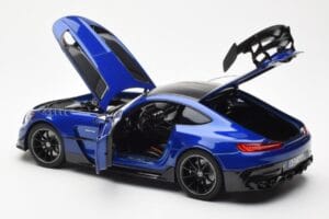 Mercedes AMG GT C190 Black Series Blauw Metallic Norev 1:18 183908 Metaal — afbeelding 5 van 8