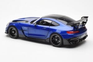 Mercedes AMG GT C190 Black Series Blauw Metallic Norev 1:18 183908 Metaal — afbeelding 7 van 8