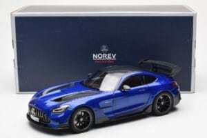 Mercedes AMG GT C190 Black Series Blauw Metallic Norev 1:18 183908 Metaal — afbeelding 8 van 8