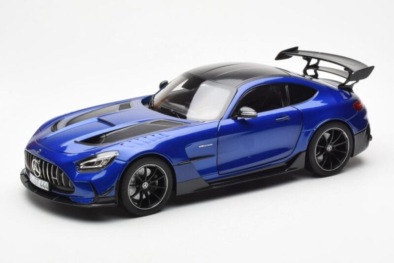 Mercedes AMG GT C190 Black Series Blauw Metallic Norev 1:18 183908 Metaal