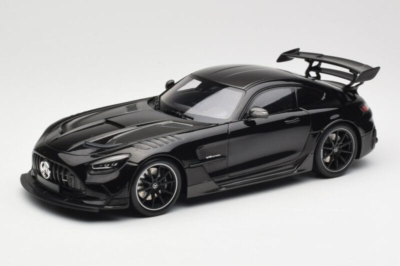 Mercedes AMG GT C190 Black Series Jet Black Metallic Minichamps 1:18 155032024 Metaal