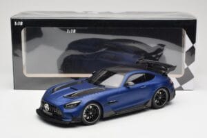 Mercedes AMG GT C190 Black Series Spectral Blue Magno Minichamps 1:18 155032021 Metaal — afbeelding 6 van 6