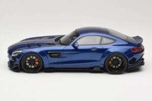 Mercedes AMG GT C190 Prior Design Blauw GT Spirit 1:18 GT150 Hars — afbeelding 3 van 6