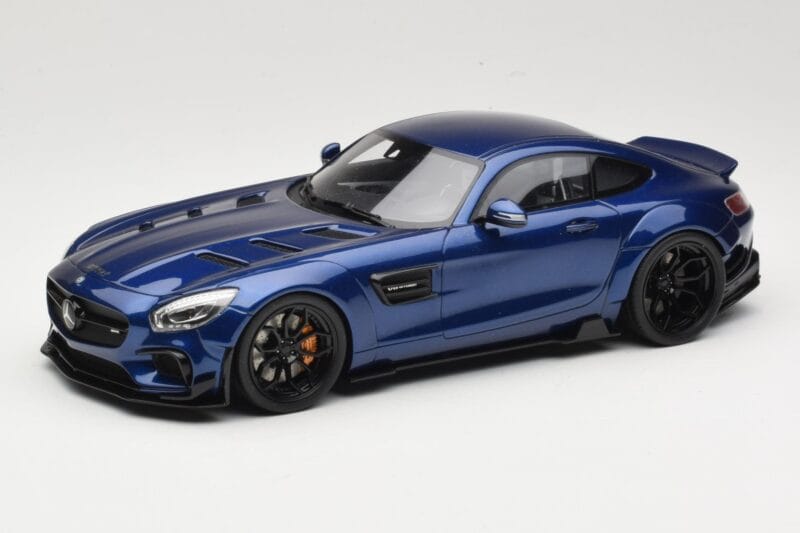 Mercedes AMG GT C190 Prior Design Blauw GT Spirit 1:18 GT150 Hars