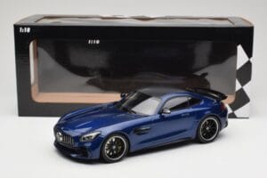 Mercedes AMG GT R C190 AMG Solarbeam Yellow Metallic Minichamps 1:18 155036022 Metaal — afbeelding 6 van 6