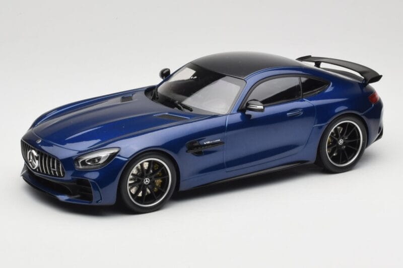 Mercedes AMG GT R C190 AMG Solarbeam Yellow Metallic Minichamps 1:18 155036022 Metaal