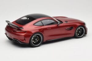 Mercedes AMG GT R C190 Jupiter Red Metallic Minichamps 1:18 155036027 Metaal — afbeelding 2 van 6