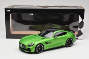 Mercedes AMG GT R C190 Mat Groen Minichamps 1:18 155036020 Metaal — afbeelding 6 van 6