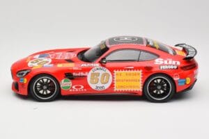Mercedes AMG GT R C190 Roségoud Minichamps 1:18 155036024 Metaal — afbeelding 3 van 6