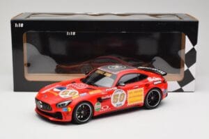Mercedes AMG GT R C190 Roségoud Minichamps 1:18 155036024 Metaal — afbeelding 6 van 6