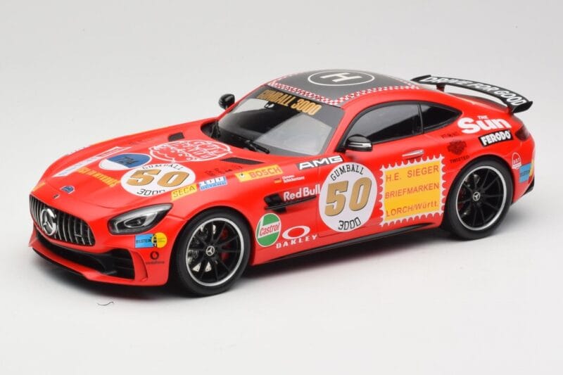 Mercedes AMG GT R C190 Roségoud Minichamps 1:18 155036024 Metaal