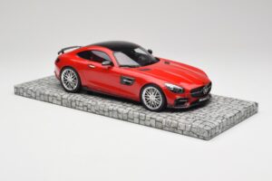 Mercedes Brabus AMG GT S C190 600 Mars Rood Minichamps 1:18 107032521 Metaal — afbeelding 4 van 6
