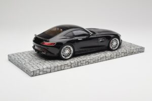 Mercedes Brabus AMG GT S C190 Obsidian Zwart Minichamps 1:18 107032520 Metaal — afbeelding 2 van 6