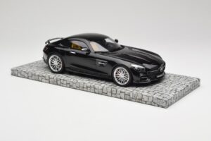 Mercedes Brabus AMG GT S C190 Obsidian Zwart Minichamps 1:18 107032520 Metaal — afbeelding 4 van 6