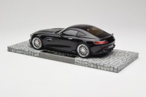 Mercedes Brabus AMG GT S C190 Obsidian Zwart Minichamps 1:18 107032520 Metaal — afbeelding 5 van 6