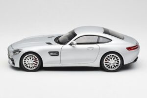 Mercedes AMG GT S C190 Designo Iridium Zilver Magno Norev 1:18 B66960485 Metaal — afbeelding 4 van 8