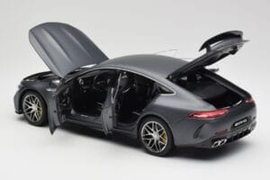 Mercedes AMG GT 63 S X290 Aero Package Designo Selenite Grijs Magno Norev 1:18 B66961038 Metaal — afbeelding 5 van 8